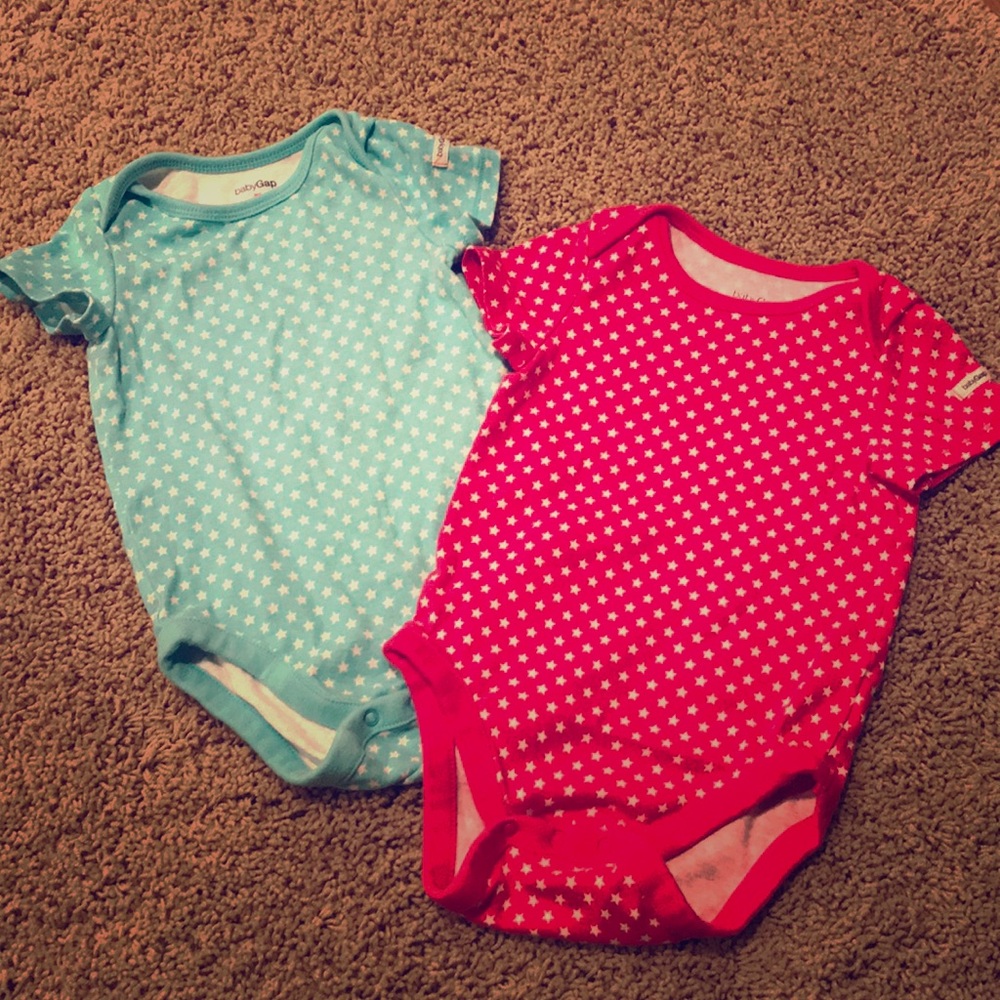 Baby Gap Star Onesies